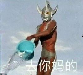 奥特曼吃瓜动图,萌态百出,笑料横生